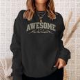 Awesome Like My Daughter Dad Papa Father's Day Sweatshirt Gifts for Her