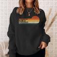 Awesome Like My Daughter Fathers Day Dad Retro Vintage Sweatshirt Gifts for Her
