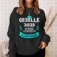 Azubi Prüfung Bestanden Gesellenprüfung Geselle 2025 Sweatshirt Geschenke für Sie