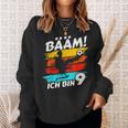 Bääm Ich Bin 9 Geburtstag Junge 9 Jahre Fussball Geschenk Sweatshirt Geschenke für Sie