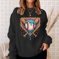 Baseball Drip Home Plate Fun Baseball Apparel For Boys Sweatshirt Gifts for Her