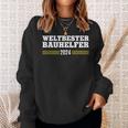 Bauhelfer 2024 Thank You Construction Worker Construction Craftsman Construction Site Sweatshirt Geschenke für Sie