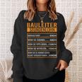 Baustelle Stundenlohn Sweatshirt Geschenke für Sie