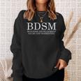 Bdsm Business Development Sales And Marketing Kinky Sweatshirt Geschenke für Sie