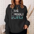 Big Medium Little BrotherSweatshirt Geschenke für Sie