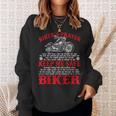 Biker's Prayer Vintage Motorcycle Biker Biking Motorcycling Sweatshirt Gifts for Her