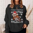 Bird Merry Christmas Ornament Eastern Screech-Owl Ugly Xmas Sweatshirt Gifts for Her