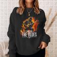 Blues Music Guitar For Guitaristsintage Sweatshirt Geschenke für Sie