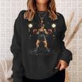 Boxeo Chica Pixel Gráfico Camisa de entrenamiento Regalos para ella