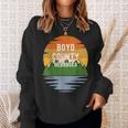 From Boyd County Nebraska Vintage Sunset Sweatshirt Gifts for Her