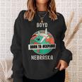 Boyd Nebraska Born To Explore Travel Lover Sweatshirt Gifts for Her