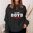 Boyd Surname Last Name Family Team Boyd Lifetime Member Sweatshirt Gifts for Her