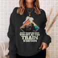 Bring Him Zum Bahnhof Train Yellowstone Sweatshirt Geschenke für Sie