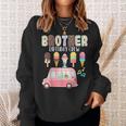 Brother Birthday Crew Ice Cream Truck Bday Ice Cream Party Camisa de entrenamiento Regalos para ella