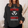 Butcher And Fleischer Sayings I Battle Motif Sweatshirt Geschenke für Sie