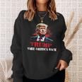 Camisa De Trump Recuperar A Estados Unidos Presidente Donald Trump Camisa de entrenamiento Regalos para ella