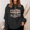 Canada The 51 State Trump Canada US State Sweatshirt Gifts for Her
