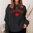 Canada Canada Flag Maple Leaf Canadian Proud Canadian Sweatshirt Geschenke für Sie