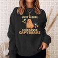 Capybara Water Pig Rodent Capybara Sweatshirt Geschenke für Sie