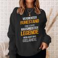 Caretaker Retirement Retirement Pension Sweatshirt Geschenke für Sie