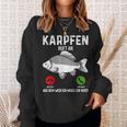 Carp Fishing I Saying Angler Dad Carp Fishing Sweatshirt Geschenke für Sie