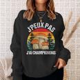 Champignon J'peux Pas J'ai Champignons Drôle Cèpes Sweater e Cadeaux pour elle