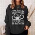 Chemical Engineer Is Cookingintage Chemical Engineer Camisa de entrenamiento Regalos para ella