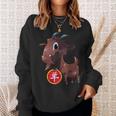 Chinese Zodiac Year Of The Sheep Goat Ram Lunar New Year Sweatshirt Gifts for Her