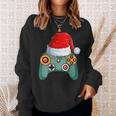 Christmas For Boys Children Toddler Gaming Santa Sweatshirt Geschenke für Sie