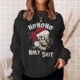 Christmas Santa Skull Rocker Sweatshirt Geschenke für Sie