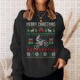 Christmas Jumper Motocross Dirt Bike Racing Christmas Sports Ugly Sweatshirt Geschenke für Sie