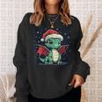 Christmas Mood With A Cosy Dragon For Festive Days Sweatshirt Geschenke für Sie