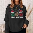 Christmas Outfit Christmas Party Outfit Cat Dog Paw Sweatshirt Geschenke für Sie