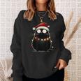 Christmas Tree Christmas Cat Christmas Sweatshirt Geschenke für Sie