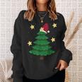 Christmas Tree Fir Christmas Children Christmas Stars Snow Sweatshirt Geschenke für Sie