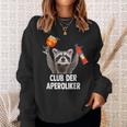 Club Der Aperoliker Raccoon Meme Racoon X Pedro Spritz Sweatshirt Geschenke für Sie