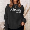 Cocker Spaniel Heartbeat Pulse Dog Ecg Dog Lovers S Sweatshirt Geschenke für Sie