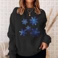 Cold Snowflakes Winter Sweatshirt Geschenke für Sie