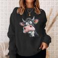 Colourful Cow I Cow Sweatshirt Geschenke für Sie