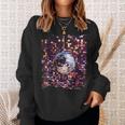 Colourful Disco Ball Retrointage Club 70S Sweatshirt Geschenke für Sie