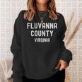 Condado De Fluvannairginia Estados Unidos Estados Unidos Camisa de entrenamiento Regalos para ella