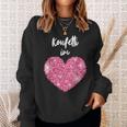 Confetti In The Heart – Kölle Alaaf Red Carnival Fashing Sweatshirt Geschenke für Sie