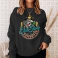 Cool Shit Show Supervisor Skull Hilarious Vintage For Adults Sweatshirt Gifts for Her