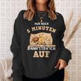 Cute Rabbit Saying For Late Sleepers Sleep Sleep Sweatshirt Geschenke für Sie