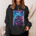 Cyberpunk Motorcycle Futuristic Tokyo Sweatshirt Geschenke für Sie