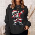 Dabbing Santa Claus Christmas Boys Sweatshirt Geschenke für Sie