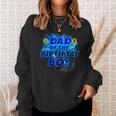 Dad Of The Birthday Boy Hedgehog Family Party Decorations Sweatshirt Gifts for Her