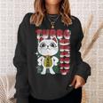 Dandadan Turbo Granny Cute Cat Kawaii Angry Cat Anime Sweatshirt Gifts for Her
