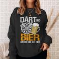 Dart Und Bier Das Gönn Ich Mir Darter Dart Player Jersey Sweatshirt Geschenke für Sie