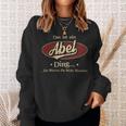 Das Ist Ein Abel Ding Das Würdest Du Nicht Verstehen Abel Name Sweatshirt Geschenke für Sie